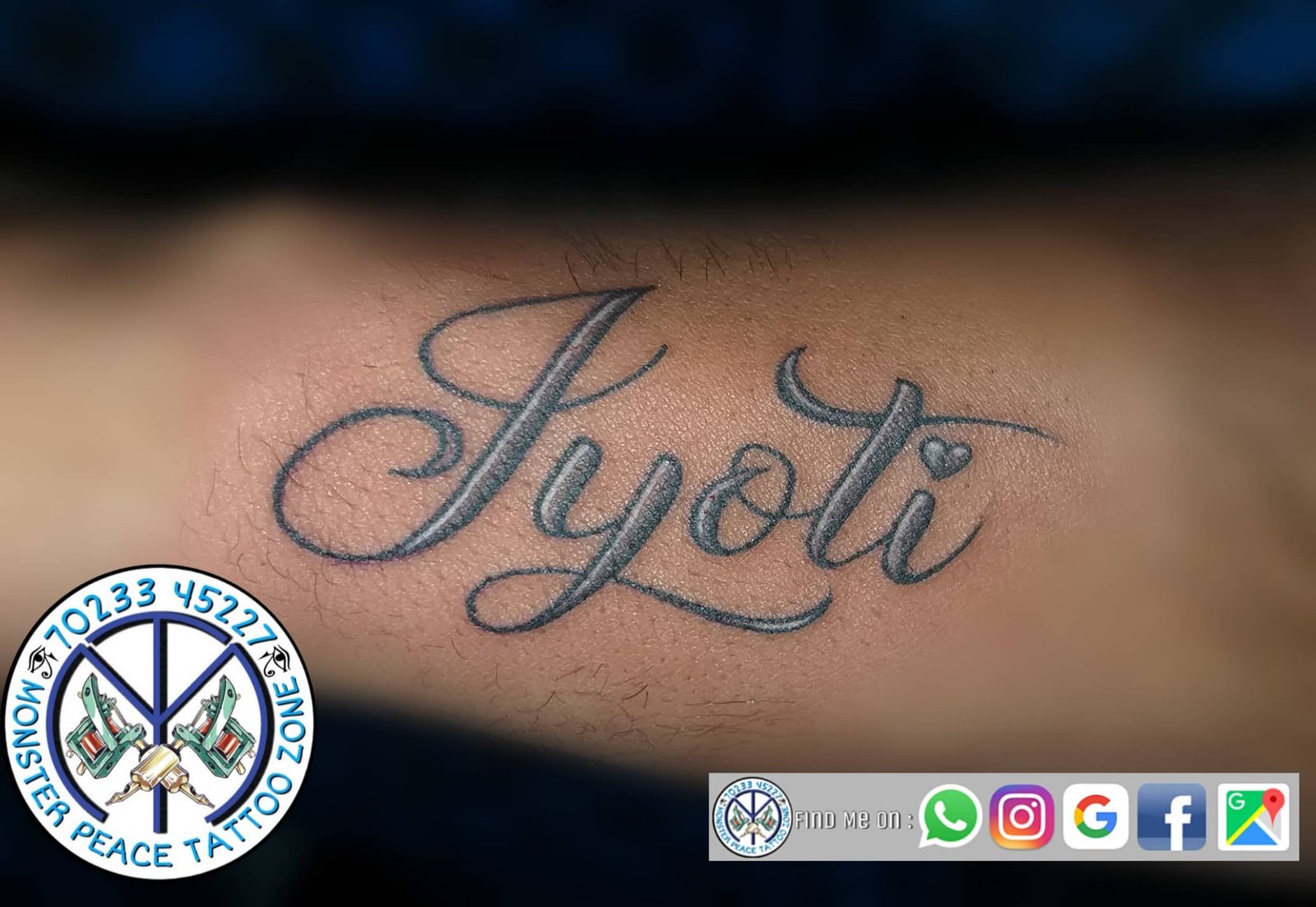 Jyoti name tattoo design | Tattoos, Name tattoo designs, Tattoo designs